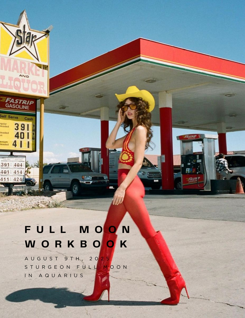 Sturgeon Full Moon in Aquarius Workbook