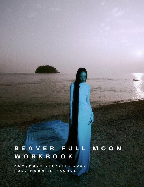 Beaver Supermoon in Taurus Workbook